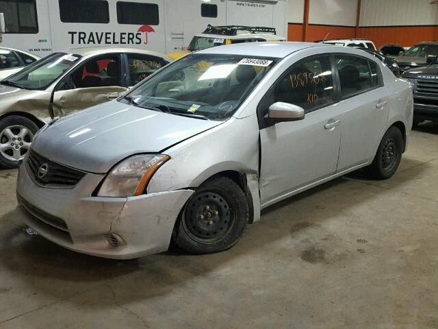 3N1AB6AP0AL665131 - 2010 NISSAN SENTRA 2.0 SILVER photo 2