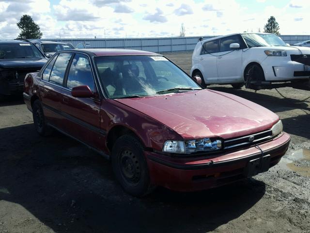 1HGCB7650NA173488 - 1992 HONDA ACCORD LX RED photo 1