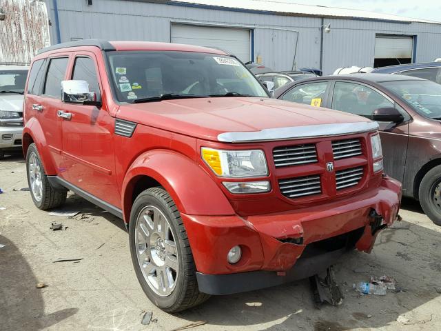 1D4PT4GK1BW605197 - 2011 DODGE NITRO HEAT RED photo 1