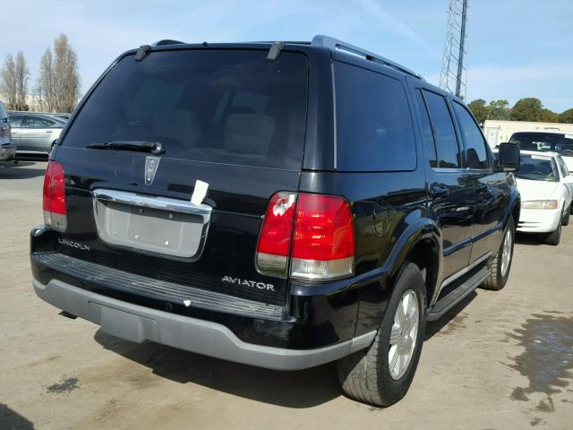 5LMEU88H94ZJ12115 - 2004 LINCOLN AVIATOR BLACK photo 4