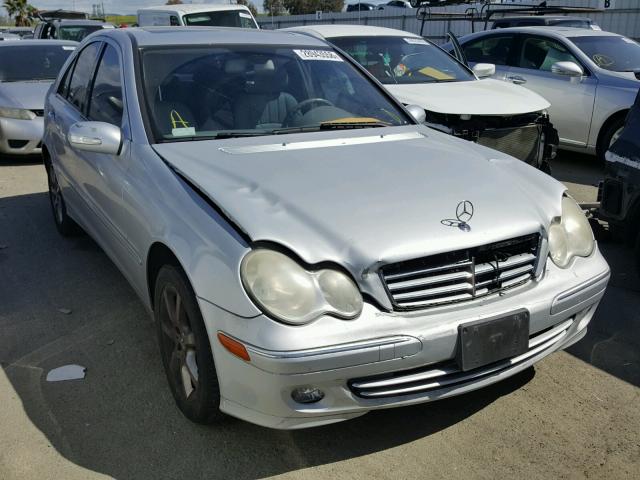 WDBRF54H57A927601 - 2007 MERCEDES-BENZ C 280 SILVER photo 1