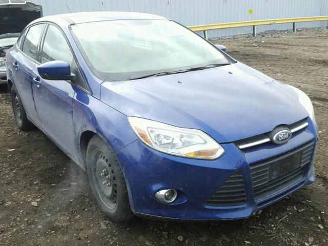 1FAHP3F28CL250782 - 2012 FORD FOCUS SE BLUE photo 1