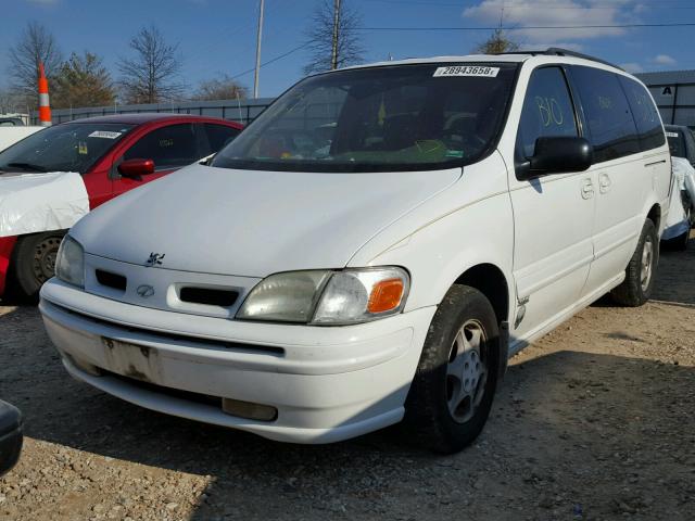 1GHDX03E8WD273784 - 1998 OLDSMOBILE SILHOUETTE WHITE photo 2