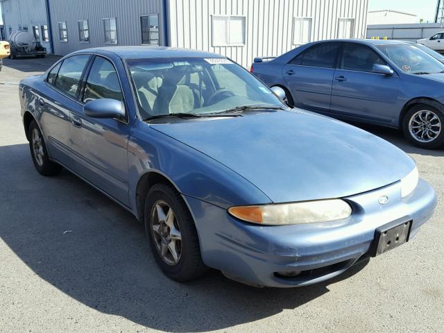 1G3NL52E5XC301844 - 1999 OLDSMOBILE ALERO GL BLUE photo 1