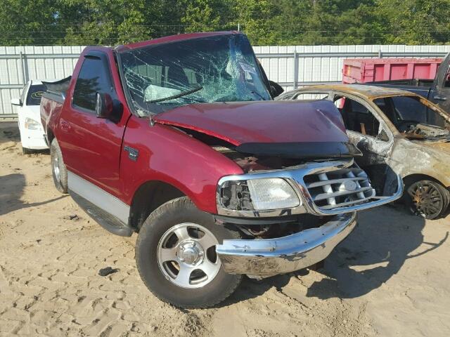 1FTRX17L1YNA72073 - 2000 FORD F150 RED photo 1