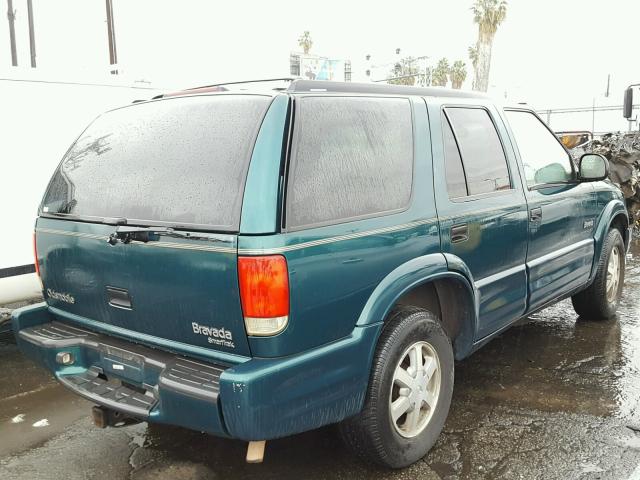 1GHDT13W7W2711507 - 1998 OLDSMOBILE BRAVADA GREEN photo 4