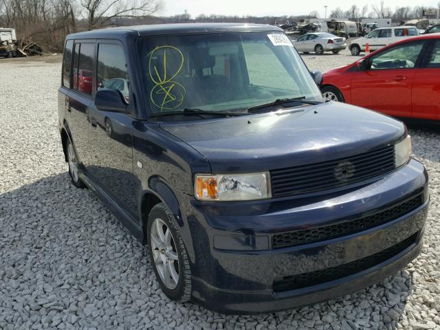 JTLKT334X50179353 - 2005 TOYOTA SCION XB BLUE photo 1