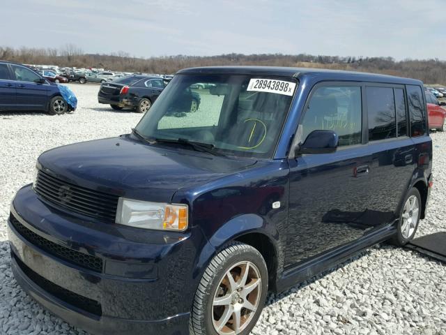 JTLKT334X50179353 - 2005 TOYOTA SCION XB BLUE photo 3