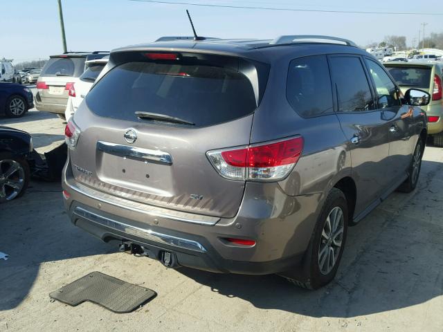 5N1AR2MN1EC647567 - 2014 NISSAN PATHFINDER CHARCOAL photo 4