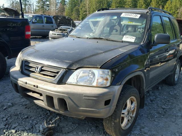 JHLRD1868XC053650 - 1999 HONDA CR-V EX BLACK photo 2