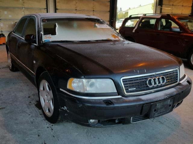 WAUML54D91N004987 - 2001 AUDI A8 L QUATT BLACK photo 1