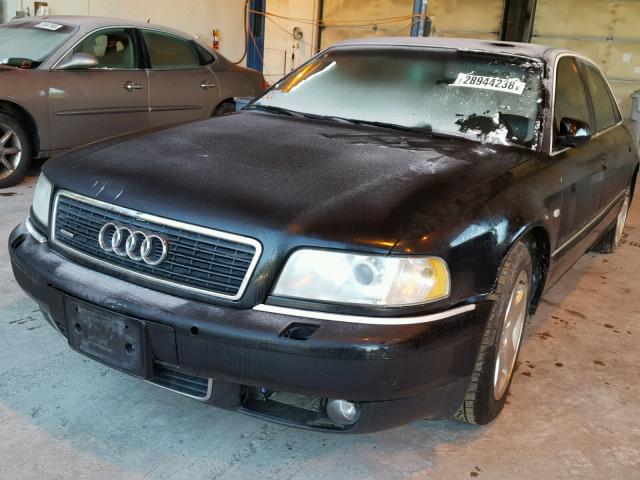 WAUML54D91N004987 - 2001 AUDI A8 L QUATT BLACK photo 2