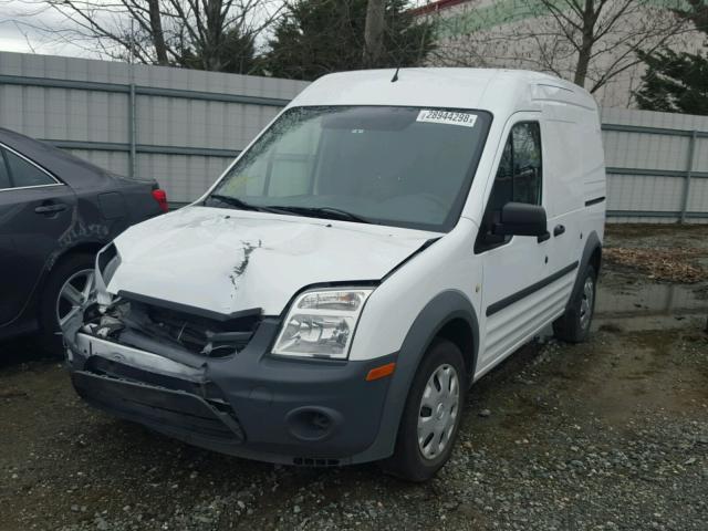 NM0LS7AN1DT152588 - 2013 FORD TRANSIT CO WHITE photo 2