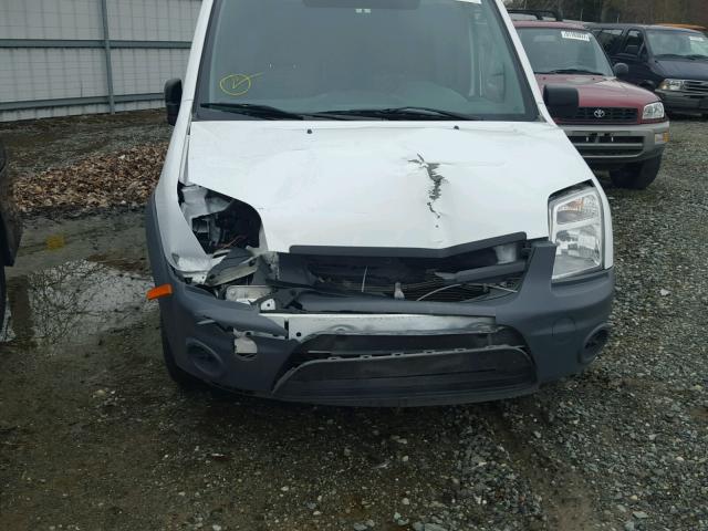 NM0LS7AN1DT152588 - 2013 FORD TRANSIT CO WHITE photo 9