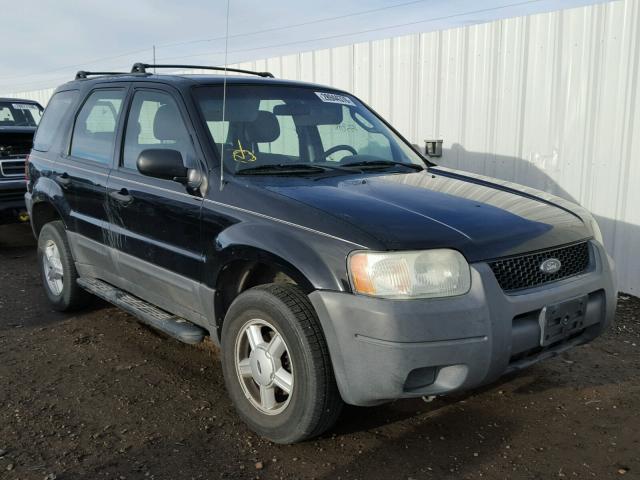 1FMCU92164KA78123 - 2004 FORD ESCAPE XLS BLACK photo 1