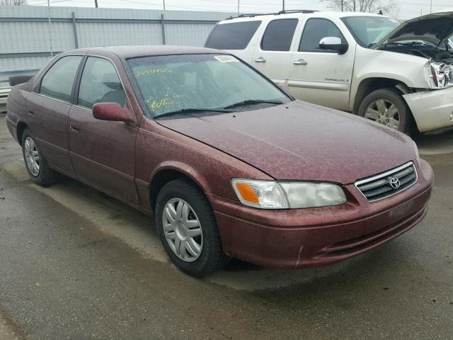 4T1BG22K9YU974283 - 2000 TOYOTA CAMRY CE MAROON photo 1