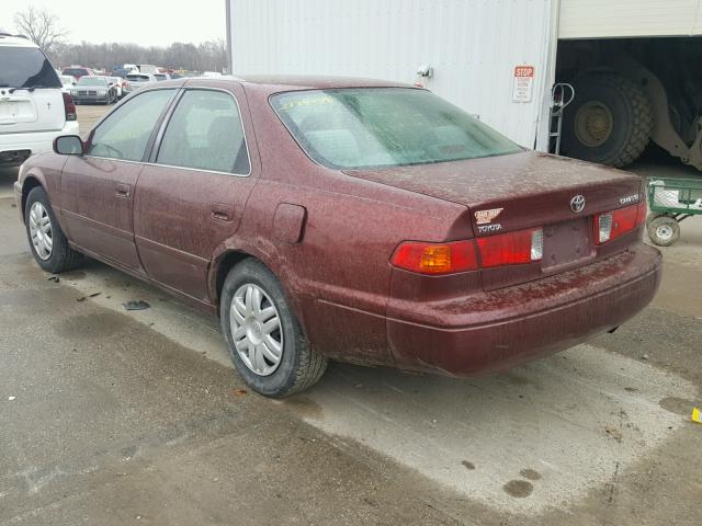 4T1BG22K9YU974283 - 2000 TOYOTA CAMRY CE MAROON photo 3