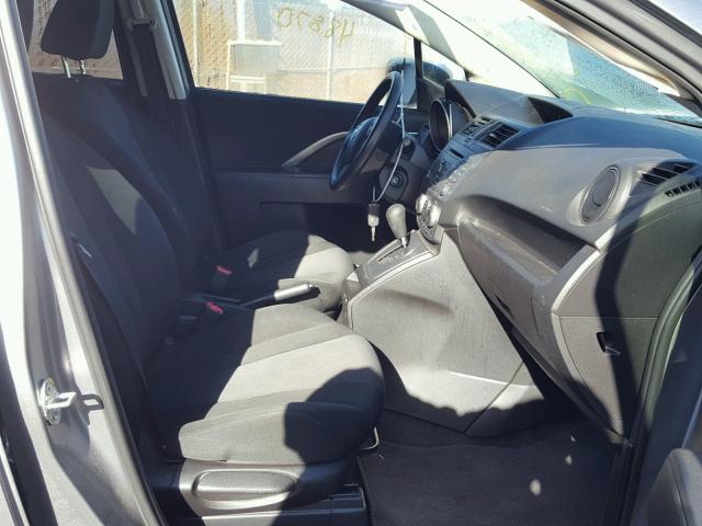 JM1CW2BL4E0163515 - 2014 MAZDA 5 SPORT SILVER photo 5