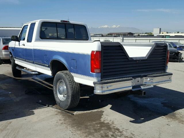 1FTHX26F0TEB44368 - 1996 FORD F250 TWO TONE photo 3