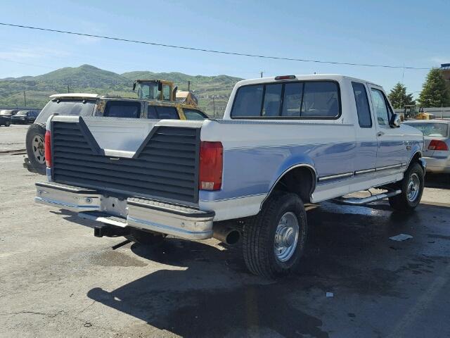 1FTHX26F0TEB44368 - 1996 FORD F250 TWO TONE photo 4