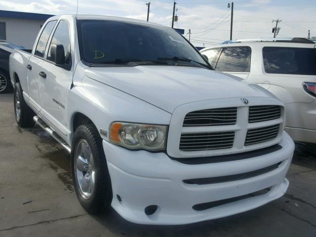 1D7HA18D04S530241 - 2004 DODGE RAM 1500 S WHITE photo 1