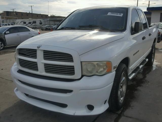 1D7HA18D04S530241 - 2004 DODGE RAM 1500 S WHITE photo 2