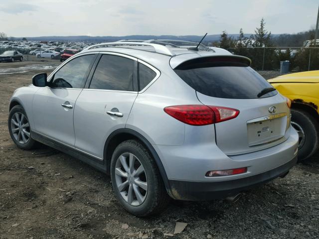 JN1AJ0HR6BM851657 - 2011 INFINITI EX35 BASE SILVER photo 3