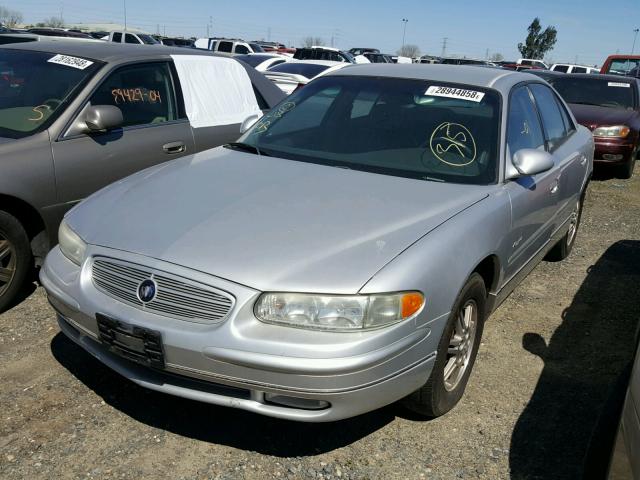 2G4WB55K611175642 - 2001 BUICK REGAL LS SILVER photo 2