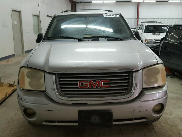 1GKDS13S162130045 - 2006 GMC ENVOY SILVER photo 9