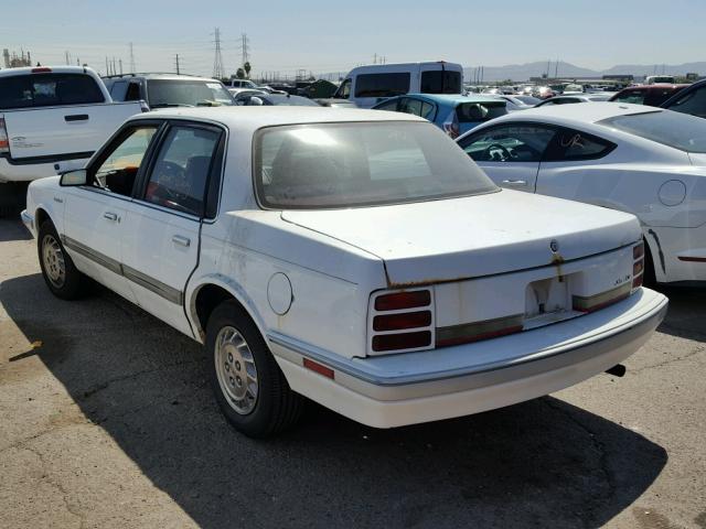 1G3AG54N6P6440279 - 1993 OLDSMOBILE CUTLASS CI WHITE photo 3