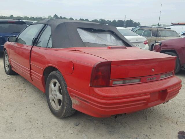 1G3WT35X7RD360803 - 1994 OLDSMOBILE CUTLASS SU RED photo 3