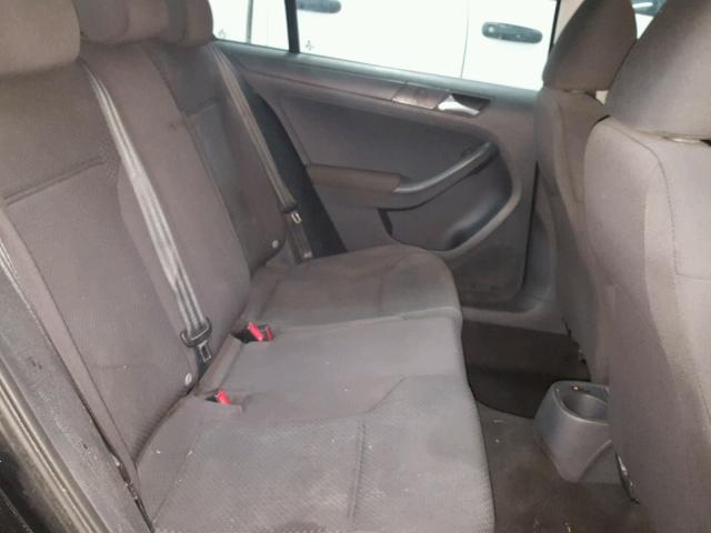 3VW2K7AJ5BM361580 - 2011 VOLKSWAGEN JETTA BASE 黑色 照片 6