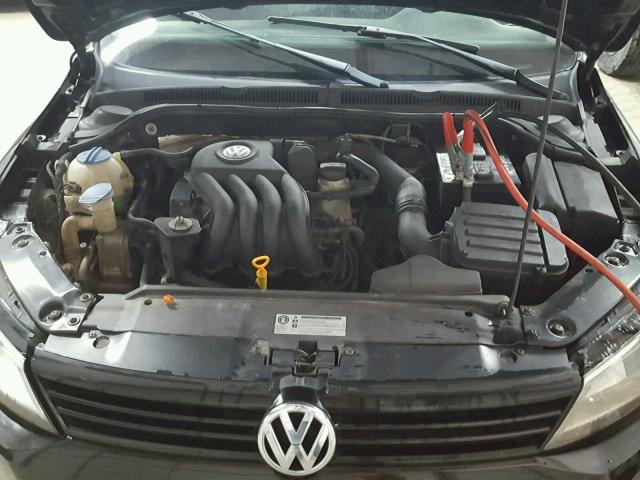 3VW2K7AJ5BM361580 - 2011 VOLKSWAGEN JETTA BASE 黑色 照片 7