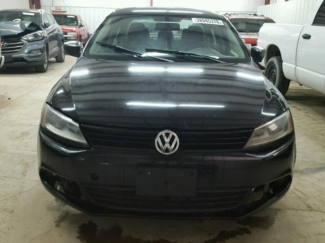 3VW2K7AJ5BM361580 - 2011 VOLKSWAGEN JETTA BASE 黑色 照片 9