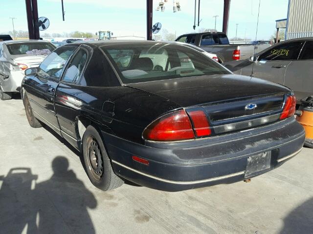 2G1WW12M9X9274255 - 1999 CHEVROLET MONTE CARL 黑色 照片 3