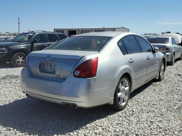 1N4BA41E45C826286 - 2005 NISSAN MAXIMA SE GRAY photo 4