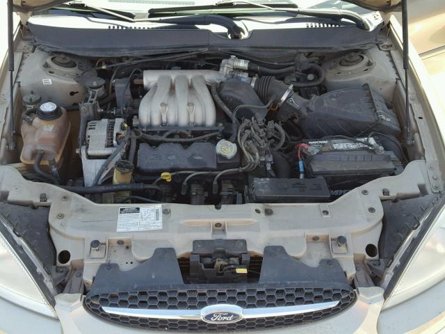 1FAFP52U8YA104735 - 2000 FORD TAURUS LX GOLD photo 7