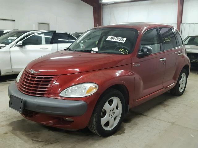 3C4FY58B52T369139 - 2002 CHRYSLER PT CRUISER MAROON photo 2