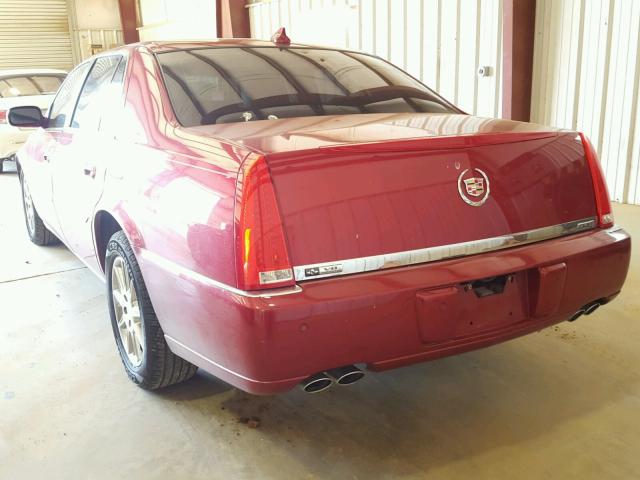 1G6KD5E63BU125533 - 2011 CADILLAC DTS LUXURY RED photo 3