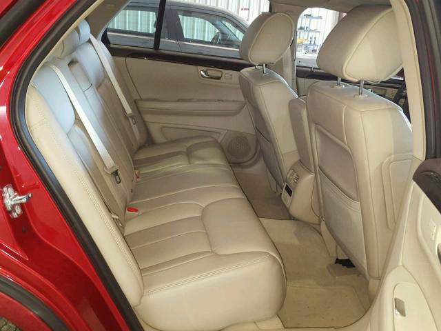 1G6KD5E63BU125533 - 2011 CADILLAC DTS LUXURY RED photo 6