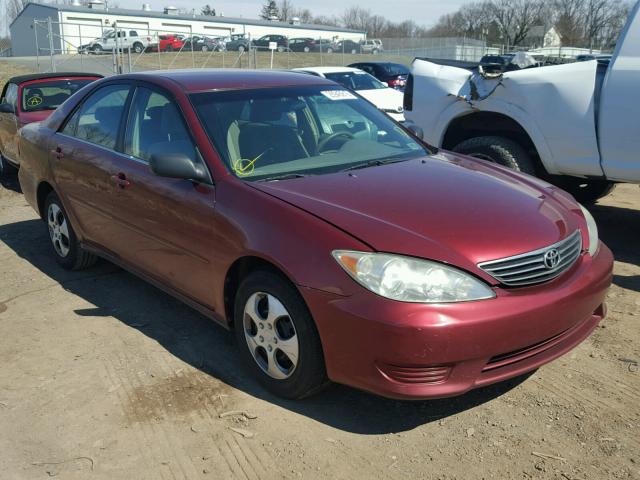 4T1BE30K56U128762 - 2006 TOYOTA CAMRY LE RED photo 1