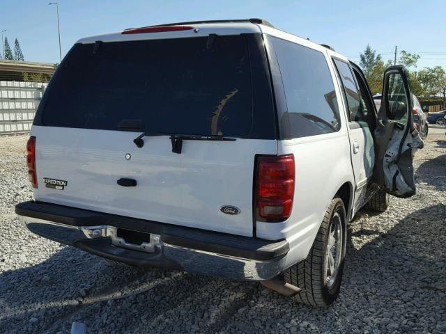 1FMRU15W21LB77529 - 2001 FORD EXPEDITION WHITE photo 4