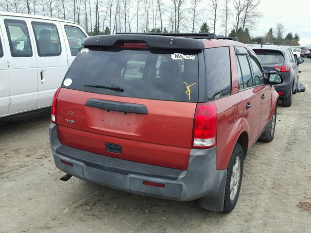 5GZCZ23D42S823579 - 2002 SATURN VUE ORANGE photo 4