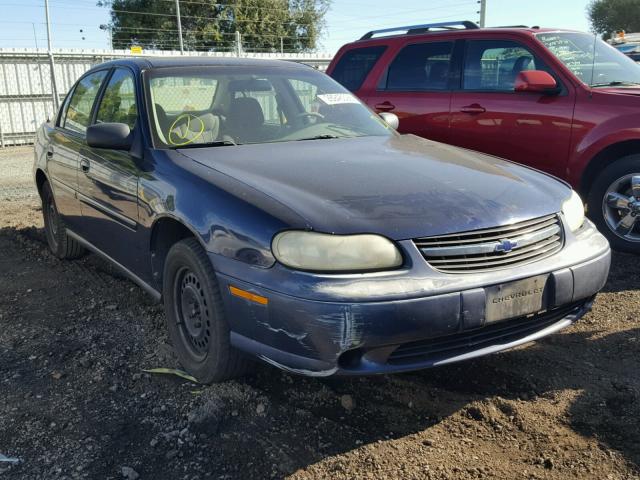 1G1ND52J616151087 - 2001 CHEVROLET MALIBU BLUE photo 1