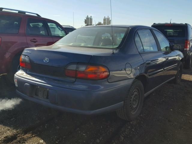 1G1ND52J616151087 - 2001 CHEVROLET MALIBU BLUE photo 4