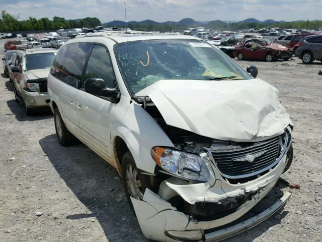 2C8GP64L33R304787 - 2003 CHRYSLER TOWN & COU WHITE photo 1