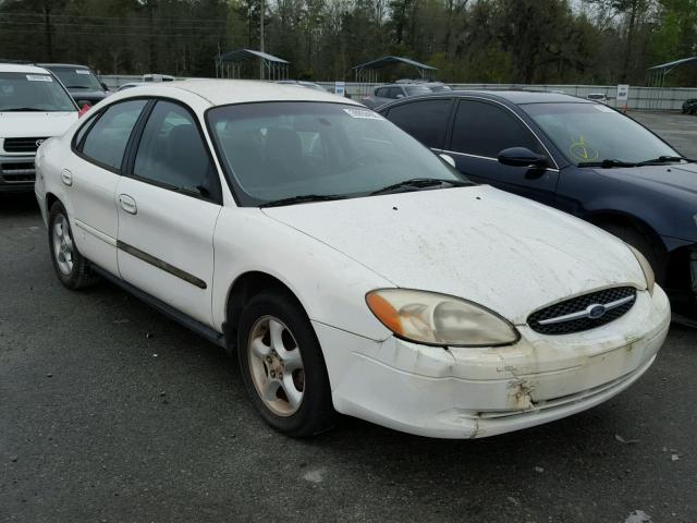 1FAFP55U0YA228137 - 2000 FORD TAURUS SES WHITE photo 1