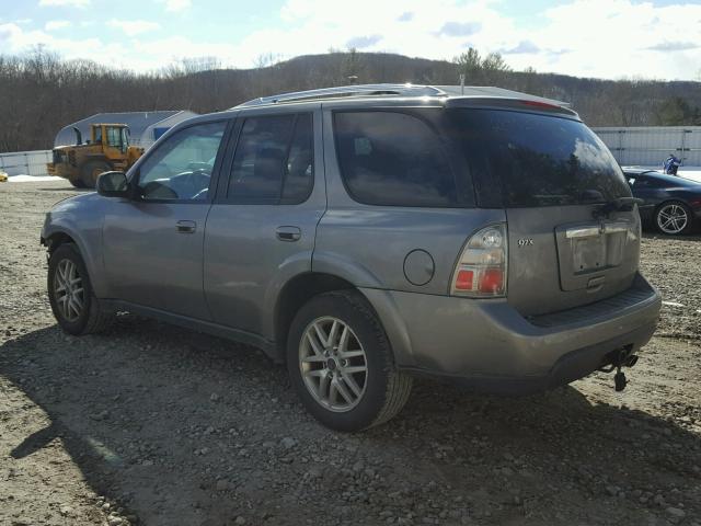 5S3ET13S482803405 - 2008 SAAB 9-7X 4.2I GRAY photo 3