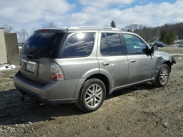 5S3ET13S482803405 - 2008 SAAB 9-7X 4.2I GRAY photo 4