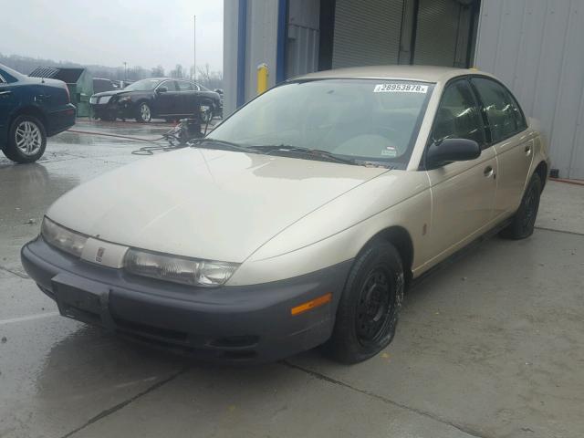 1G8ZH528XVZ242498 - 1997 SATURN SL1 GOLD photo 2